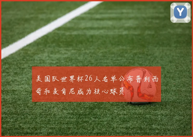 美国队世界杯26人名单公布普利西奇和麦肯尼成为核心球员